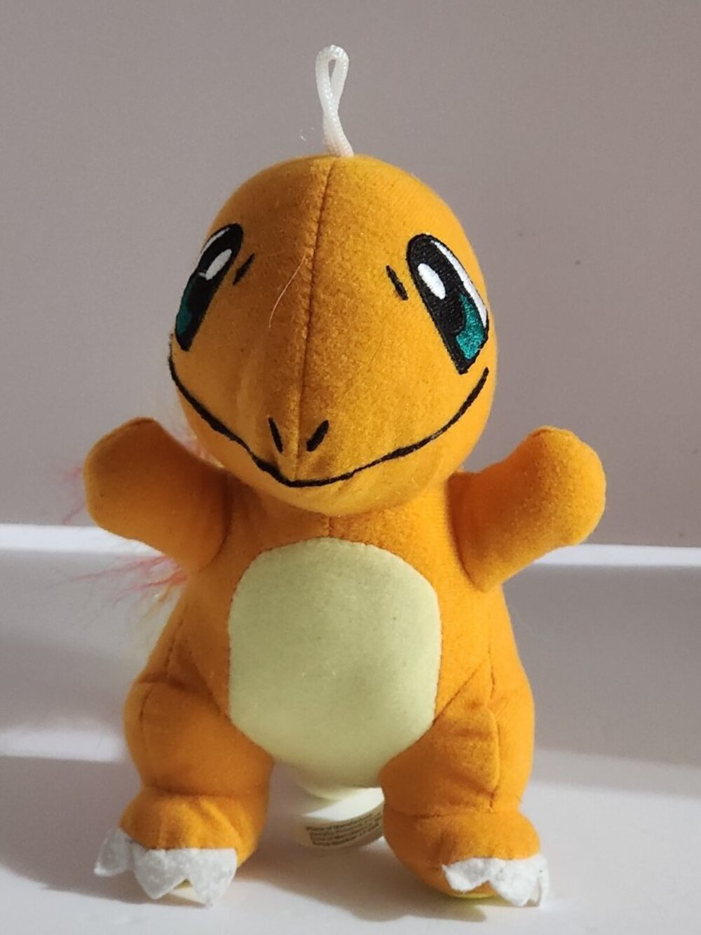 Toy Factory Pokemon CHARMANDER Fire Lizard Plush 2017 Nintendo 7"